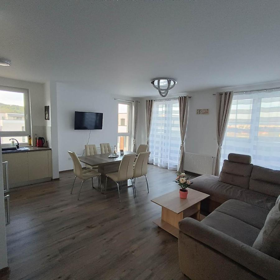 Neue, Moderne Penthousewohnung シギショアラ エクステリア 写真